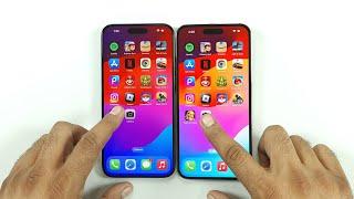 iPhone 15 Pro Max vs iPhone 14 Pro Max | SPEED TEST