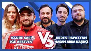 FUTBOL OYUNLARI ÖZEL: @HTalksYoutube, @ardenpapazyan VS @EgeArseven, @handesarri