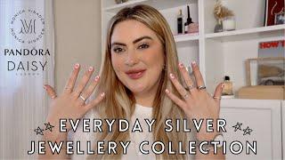 EVERYDAY SILVER JEWELLERY COLLECTION | ft. Monica Vinader, Daisy, Pandora, Workbench Ldn, Good Daze