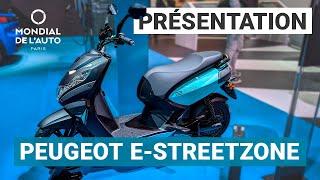 Peugeot e-StreetZone : un scooter électrique simple et pratique