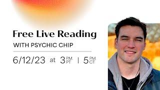 Free Live Reading with Psychic Chip