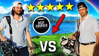 We Had A Match @ The World's Most Beautiful Course | Matt Vs Colin #2