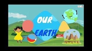 Planet Earth I sun moon stars I our earth class 2 I earth is our home | kids science