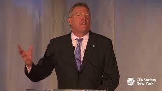 CEO of CFA Institute, praising CFANY's global AOS leadership at 80th Anniversary Dinner (excerpt)