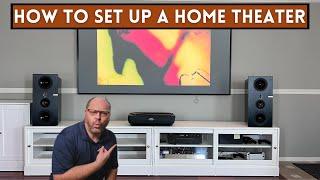 How to Set Up a Home Theater Surround Sound System (5.1) - Home Theater 101 for Newbies