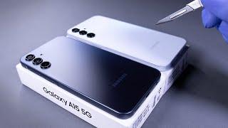 Samsung Galaxy A15 5G (Blue Black and Light Blue) Unboxing and Camera Test - ASMR