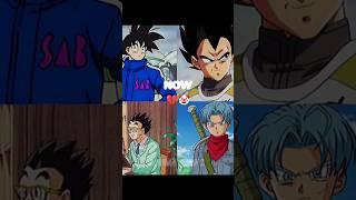 NOW  VS THEN ️ [DRAGON BALL Z EDIT DBS MANGA ANIME] #dragonball #dbz #dbs #goku #vegeta #gohan