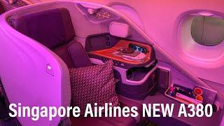 Singapore Airlines A380-800 NEW Business Class Mumbai to Singapore | Aviation Geeks