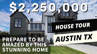 5 Bedroom House Tour Texas | 5+ Bath | New Construction | Lake Views | Historic Austin, Texas