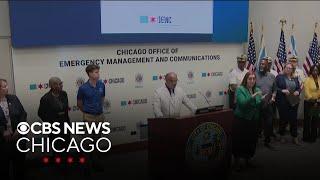 Chicago leaders talk preparations ahead first heat wave of the year