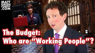 The Budget: Who are "Working People"?