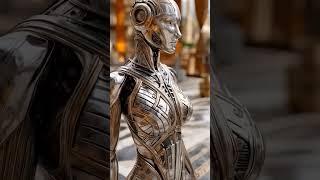 Humanoid robot shows what is under therobot suit #shorts