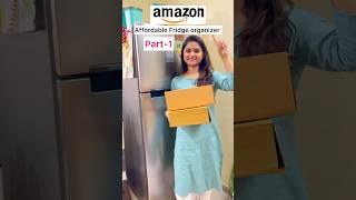 Fridge organizer #fridgeorganization #storage #fridge #creator #ytshortsvideos #kitchenfind #amazon