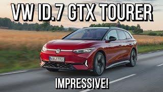 VW ID.7 GTX TOURER // FIRST DRIVE & IMPRESSIONS // REVIEW // WILL MAKE THE EV-CAR-FAMILY VERY HAPPY