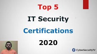 Top IT Security Certificate 2020 | CyberSecurityTV