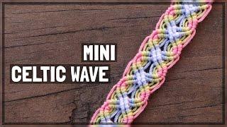 Mini Celtic Wave Friendship Bracelet Tutorial [CC]