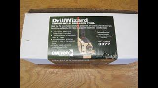 Reviewing the Oneway Drill Wizard,  accessory for Wood Lathe