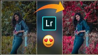 Lightroom Pink  Tone Effect Photo Editing | Moody Pink Tone Editing | LR Photo Editing - #Anurag4u