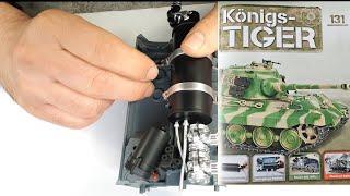 KÖNIGSTIGER / TYGRYS KRÓLEWSKI Nr.131 Maybach HL230 P30 Hachette 1:6