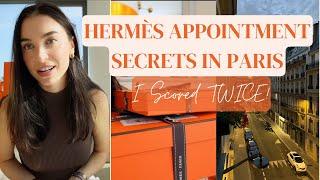 Paris Hermès Bag Lottery & Unboxing: My Journey to Scoring TWO Appointments | Tips & Insider Secrets