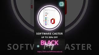  Black Friday Microsoft Software Deals - Save 35% Now!  | Software Caster  #blackfridayspecial