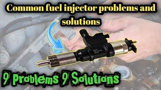 Common fuel injector problems and solutions