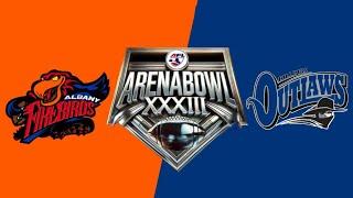 ArenaBowl XXXIII - Billings vs. Albany - 1st Half