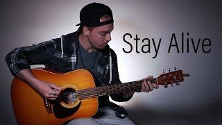 "STAY ALIVE" by Smile Empty Soul [Full Band Cover by Alex Krotz]