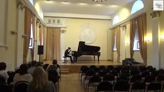 Vladimir Rodin plays Beethoven sonata No.17 “Tempest” 1st movement