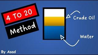 "4 to 20 Method" for DP Interface Level Calculation