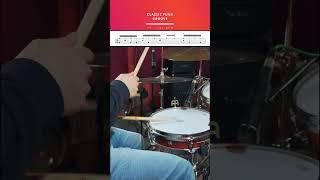 CLASSIC FUNK GROOVE  #drums #drumming #drumlessons #drummer #funk #groove #drumset #drumsonly