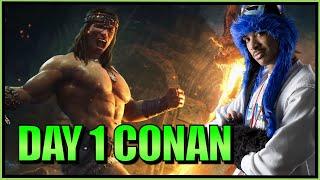 SonicFox - Conan Is Here. How Good Is He? 【Mortal Kombat 1 Khaos Reigns】