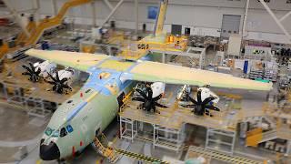 Airbus A400M Atlas Assembly️: FACTORY {Turboprop transport aircraft} – Manufacturing & Production