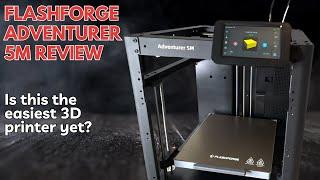 Flashforge Adventurer 5M 3D Printer Review: Unboxing, Setup & First Print!