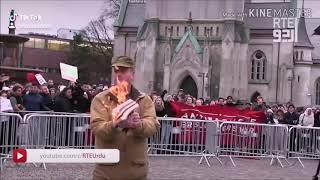 Defender of quran in Norway