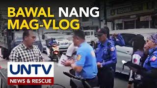 Personal vlog na may kaugnayan sa trabaho, ipagbabawal na ng MMDA