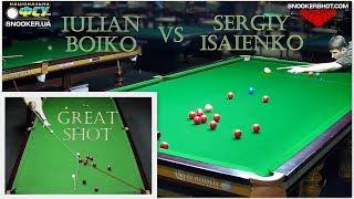 WELL DONE! Iulian Boiko vs Sergiy Isaienko | Sparring | SnookerUA