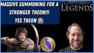 Game Of Thrones Legends RPG | MASSIVE SUMMONS FOR A STRONGER THEON GREYJOY!