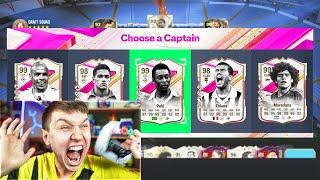 129 RATED! *NEW* FUTTIES ICONS FUT DRAFT!! (EA FC 24)