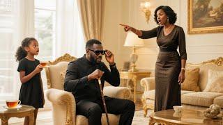 A billionaire pretended to be blind to test his wife and this happened#tales #movie #film #folktales