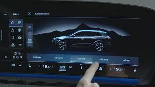 The new Audi Q6 e-tron quattro Infotainment System