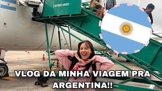VLOG DA MINHA VIAGEM PRA ARGENTINA!! *meu vôo atrasou demais?*