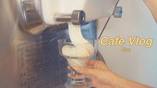 Who's craving for these!!! | Affogato, Especially Injeolmi Bingsu | cafe vlog