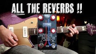 All The Reverbs You'll Ever Need!? | Alexander Pedals Space Force Reverb (Pedal Demo)