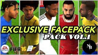 EXCLUSIVE FACEPACK VOL.1 FIFA 16 MOBILE