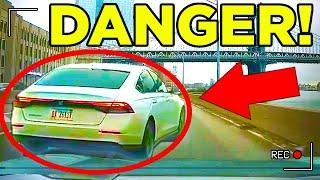 IDIOTS In Cars Getting INTO DANGER