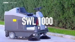 Самоходная подметальная машина Lavor SWL 1000 для уборки производственных помещений - КИИТ