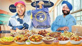 Trying Full Menu Of Celebrity Chef Harpal Singh Sokhi 