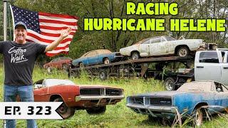 Racing Hurricane Helene for 3 B-Body Dodge Chargers!!