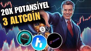 RALLİ İçin EN KAZANÇLI 3 Altcoin! 20X YÜKSELİŞ Olabilir Mİ?! MİNİ COİN Sepeti 2024